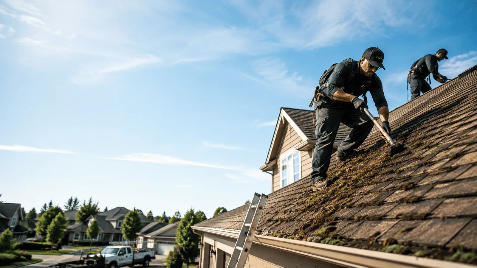 Roof Moss Removal in Pedro, OH near me